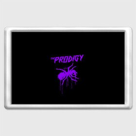 Магнит 45*70 с принтом The Prodigy в Петрозаводске, Пластик | Размер: 78*52 мм; Размер печати: 70*45 | 90 е | the prodigy | кит флинт | музыка | муравей | панк | рок | техно | электро