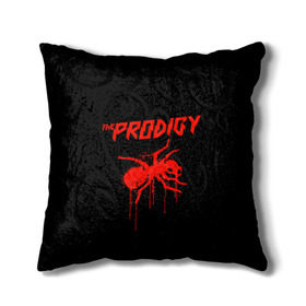 Подушка 3D с принтом The Prodigy в Петрозаводске, наволочка – 100% полиэстер, наполнитель – холлофайбер (легкий наполнитель, не вызывает аллергию). | состоит из подушки и наволочки. Наволочка на молнии, легко снимается для стирки | 90 е | the prodigy | кит флинт | музыка | муравей | панк | рок | техно | электро