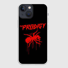 Чехол для iPhone 13 mini с принтом The Prodigy в Петрозаводске,  |  | 90 е | the prodigy | кит флинт | музыка | муравей | панк | рок | техно | электро