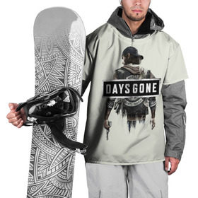 Накидка на куртку 3D с принтом Days Gone Poster в Петрозаводске, 100% полиэстер |  | 2019 | days gone | game | poster | ps4 | zombie | жизнь после | зомби | игра