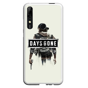 Чехол для Honor P Smart Z с принтом Days Gone Poster в Петрозаводске, Силикон | Область печати: задняя сторона чехла, без боковых панелей | 2019 | days gone | game | poster | ps4 | zombie | жизнь после | зомби | игра