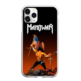 Чехол для iPhone 11 Pro матовый с принтом MANOWAR в Петрозаводске, Силикон |  | manowar | manowar 2019 | manowar warriors | manowar world | группа manowar | концерт manowar. | мановар