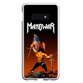 Чехол для Samsung S10E с принтом MANOWAR в Петрозаводске, Силикон | Область печати: задняя сторона чехла, без боковых панелей | manowar | manowar 2019 | manowar warriors | manowar world | группа manowar | концерт manowar. | мановар