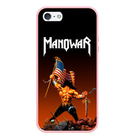 Чехол для iPhone 5/5S матовый с принтом MANOWAR в Петрозаводске, Силикон | Область печати: задняя сторона чехла, без боковых панелей | manowar | manowar 2019 | manowar warriors | manowar world | группа manowar | концерт manowar. | мановар