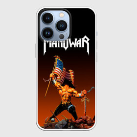 Чехол для iPhone 13 Pro с принтом MANOWAR в Петрозаводске,  |  | manowar | manowar 2019 | manowar warriors | manowar world | группа manowar | концерт manowar. | мановар