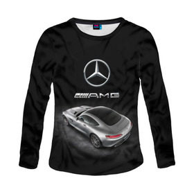 Женский лонгслив 3D с принтом Mercedes V8 Biturbo AMG в Петрозаводске, 100% полиэстер | длинные рукава, круглый вырез горловины, полуприлегающий силуэт | amg | cool | design | mercedes | mercedes benz | motorsport | power | prestige | race | silver | sport car | status | автоспорт | гонка | дизайн | круто | мерседес | мощь | престиж | серебряный | спорткар | статус