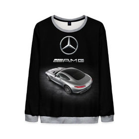 Мужской свитшот 3D с принтом Mercedes V8 Biturbo AMG в Петрозаводске, 100% полиэстер с мягким внутренним слоем | круглый вырез горловины, мягкая резинка на манжетах и поясе, свободная посадка по фигуре | amg | cool | design | mercedes | mercedes benz | motorsport | power | prestige | race | silver | sport car | status | автоспорт | гонка | дизайн | круто | мерседес | мощь | престиж | серебряный | спорткар | статус