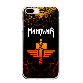 Чехол для iPhone 7Plus/8 Plus матовый с принтом MANOWAR в Петрозаводске, Силикон | Область печати: задняя сторона чехла, без боковых панелей | manowar | manowar 2019 | manowar warriors | manowar world | группа manowar | концерт manowar. | мановар