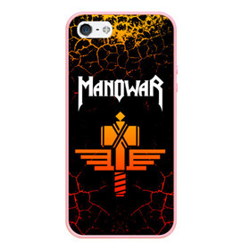 Чехол для iPhone 5/5S матовый с принтом MANOWAR в Петрозаводске, Силикон | Область печати: задняя сторона чехла, без боковых панелей | manowar | manowar 2019 | manowar warriors | manowar world | группа manowar | концерт manowar. | мановар