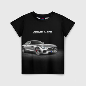 Детская футболка 3D с принтом Mercedes V8 Biturbo AMG в Петрозаводске, 100% гипоаллергенный полиэфир | прямой крой, круглый вырез горловины, длина до линии бедер, чуть спущенное плечо, ткань немного тянется | Тематика изображения на принте: amg | cool | design | mercedes | mercedes benz | motorsport | power | prestige | race | silver | sport car | status | автоспорт | гонка | дизайн | круто | мерседес | мощь | престиж | серебряный | спорткар | статус