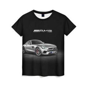 Женская футболка 3D с принтом Mercedes V8 Biturbo AMG в Петрозаводске, 100% полиэфир ( синтетическое хлопкоподобное полотно) | прямой крой, круглый вырез горловины, длина до линии бедер | Тематика изображения на принте: amg | cool | design | mercedes | mercedes benz | motorsport | power | prestige | race | silver | sport car | status | автоспорт | гонка | дизайн | круто | мерседес | мощь | престиж | серебряный | спорткар | статус