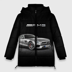 Женская зимняя куртка 3D с принтом Mercedes V8 Biturbo AMG в Петрозаводске, верх — 100% полиэстер; подкладка — 100% полиэстер; утеплитель — 100% полиэстер | длина ниже бедра, силуэт Оверсайз. Есть воротник-стойка, отстегивающийся капюшон и ветрозащитная планка. 

Боковые карманы с листочкой на кнопках и внутренний карман на молнии | amg | cool | design | mercedes | mercedes benz | motorsport | power | prestige | race | silver | sport car | status | автоспорт | гонка | дизайн | круто | мерседес | мощь | престиж | серебряный | спорткар | статус