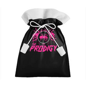 Подарочный 3D мешок с принтом The Prodigy в Петрозаводске, 100% полиэстер | Размер: 29*39 см | Тематика изображения на принте: prodigy | the | бигбит | брейкбит | дарование | кит флинт | максим реалити | продиджи | синтипанк | техно | чудо