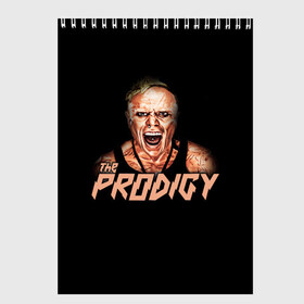 Скетчбук с принтом The Prodigy в Петрозаводске, 100% бумага
 | 48 листов, плотность листов — 100 г/м2, плотность картонной обложки — 250 г/м2. Листы скреплены сверху удобной пружинной спиралью | prodigy | the | бигбит | брейкбит | дарование | кит флинт | максим реалити | продиджи | синтипанк | техно | чудо