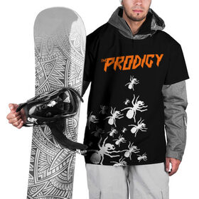 Накидка на куртку 3D с принтом The Prodigy в Петрозаводске, 100% полиэстер |  | flint | keith | kit | prodigy | кит | продиджи | продижи | протиджи | флинт