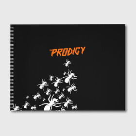 Альбом для рисования с принтом The Prodigy в Петрозаводске, 100% бумага
 | матовая бумага, плотность 200 мг. | Тематика изображения на принте: flint | keith | kit | prodigy | кит | продиджи | продижи | протиджи | флинт