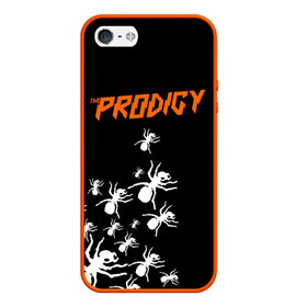 Чехол для iPhone 5/5S матовый с принтом The Prodigy в Петрозаводске, Силикон | Область печати: задняя сторона чехла, без боковых панелей | flint | keith | kit | prodigy | кит | продиджи | продижи | протиджи | флинт