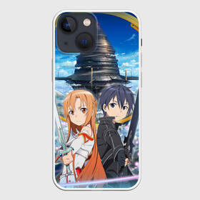 Чехол для iPhone 13 mini с принтом Мастера меча онлайн в Петрозаводске,  |  | asuna | kirito | sao | sword art online | аниме | кирито и асуна | манга | мастера меча онлайн