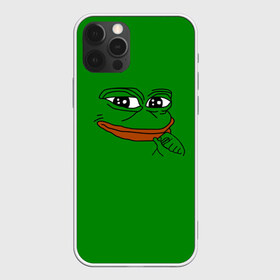Чехол для iPhone 12 Pro Max с принтом Pepe в Петрозаводске, Силикон |  | bad | dab | frog | good | kek | make pepe great again | pepe | sad | sad frog | vote for pepe | кек | лягушка | мем | мемы | пепе | со смыслом | фрог