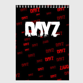 Скетчбук с принтом DAYZ в Петрозаводске, 100% бумага
 | 48 листов, плотность листов — 100 г/м2, плотность картонной обложки — 250 г/м2. Листы скреплены сверху удобной пружинной спиралью | Тематика изображения на принте: arma 2. | dayz | dayz 2 | dayz standalone | игра dayz