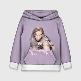 Детская толстовка 3D с принтом Billie Eilish в Петрозаводске, 100% полиэстер | двухслойный капюшон со шнурком для регулировки, мягкие манжеты на рукавах и по низу толстовки, спереди карман-кенгуру с мягким внутренним слоем | bilie | billi | billie | eilish | eillish | elish | ellish | eyes | ocean | pop music | айлиш | алиш | били | билли | музыка | певица | поп | эйлиш | элиш