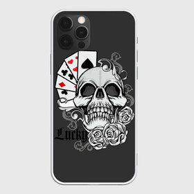 Чехол для iPhone 12 Pro Max с принтом Lucky в Петрозаводске, Силикон |  | Тематика изображения на принте: lucky | буны | веер | винтаж | графика | дизайн | игра | игральные | иллюстрация | казино | картинка | карты | крести | масть | мода | надпись | орнамент | пики | покер | рисунок | сердце | символ | стиль