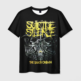 Мужская футболка 3D с принтом Suicide Silence в Петрозаводске, 100% полиэфир | прямой крой, круглый вырез горловины, длина до линии бедер | metal | suicide silence | грув метал | группы | дэткор | метал | музыка | ню метал | рок