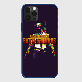 Чехол для iPhone 12 Pro с принтом PUBG fan art в Петрозаводске, силикон | область печати: задняя сторона чехла, без боковых панелей | asia | battle | chicken | dinner | epic | lucky | map miramar | pro | royale | winner | битва | пабг | пубг | стрим | топ лут