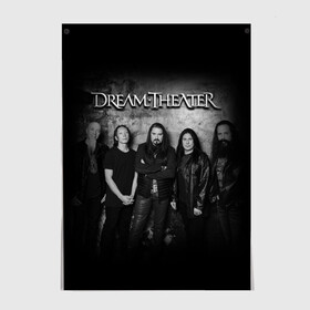 Постер с принтом Dream Theater в Петрозаводске, 100% бумага
 | бумага, плотность 150 мг. Матовая, но за счет высокого коэффициента гладкости имеет небольшой блеск и дает на свету блики, но в отличии от глянцевой бумаги не покрыта лаком | dream theater | metal | группы | метал | музыка | прогрессив метал | рок | хеви метал