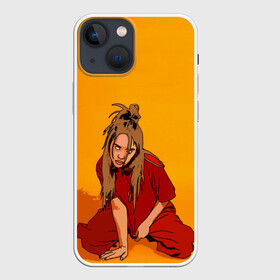 Чехол для iPhone 13 mini с принтом Billie Eilish в Петрозаводске,  |  | ailish | billi | billie eilish | bury a friend | copycat | crown | dont smile at me | lovely | music | my boy | party favor | pop | били | билли айлиш | музыка | певица | поп | эйлиш