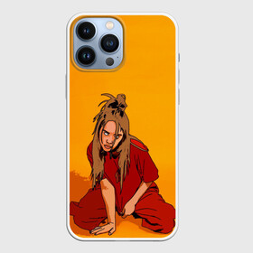 Чехол для iPhone 13 Pro Max с принтом Billie Eilish в Петрозаводске,  |  | Тематика изображения на принте: ailish | billi | billie eilish | bury a friend | copycat | crown | dont smile at me | lovely | music | my boy | party favor | pop | били | билли айлиш | музыка | певица | поп | эйлиш