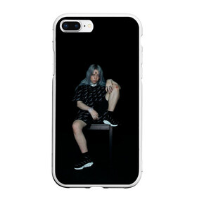 Чехол для iPhone 7Plus/8 Plus матовый с принтом Billie Eilish в Петрозаводске, Силикон | Область печати: задняя сторона чехла, без боковых панелей | ailish | billi | billie eilish | bury a friend | copycat | crown | dont smile at me | lovely | music | my boy | party favor | pop | били | билли айлиш | музыка | певица | поп | эйлиш