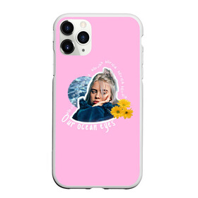 Чехол для iPhone 11 Pro матовый с принтом Our ocean eyes в Петрозаводске, Силикон |  | billie eilish | billie eilish ocean | lovely billie eilish | no fair | those ocean eyes | били алиш | били элиш | билли айлиш | билли эйлиш | глаза | как океан | океан твоих глаз