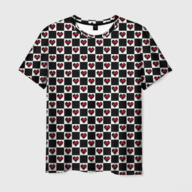 Мужская футболка 3D с принтом Френдзона в Петрозаводске, 100% полиэфир | прямой крой, круглый вырез горловины, длина до линии бедер | бойчик | группа | музыка | мультяшка | песни | подростки | поп панк | сердце | френдзона