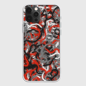 Чехол для iPhone 12 Pro Max с принтом Сколопендры в Петрозаводске, Силикон |  | Тематика изображения на принте: камуфляж | красный | лапки | милитари | многоножка | насекомые | орнжевый | паттрен | серый | сороконожка | узор