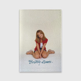 Обложка для паспорта матовая кожа с принтом Oldschool Britney в Петрозаводске, натуральная матовая кожа | размер 19,3 х 13,7 см; прозрачные пластиковые крепления | Тематика изображения на принте: britney | britneyspears | glitch | icon | jean | pop | princess | spears | usa | бритни | бритниспирс | глич | джин | поп | работа | спирс | сша