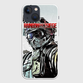 Чехол для iPhone 13 mini с принтом Rainbow Six: Siege в Петрозаводске,  |  | pvp | воин | герой | дым | огонь | оружия | пламя | призрак | снайпер | сражения | тактический | туман | шутер
