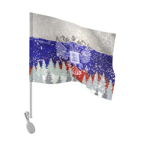 Флаг для автомобиля с принтом Сборная России (Зимний костюм) в Петрозаводске, 100% полиэстер | Размер: 30*21 см | sport | биатлон | горнолыжный костюм | зимние виды спорта | лыжи | лыжные гонки | лыжный спорт | россия | сборная | сноуборд | спорт | толстовка зима | триколор | флаг россии