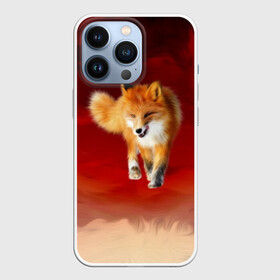 Чехол для iPhone 13 Pro с принтом Огненная Лиса в Петрозаводске,  |  | fire fox | firefox | fox | fox say | ylvis   the fox | главное фыр | кицунэ | лиза | лиса | лисичка | мемасики | мемы | огонь | фыр фыр | хитрая лиса | я хочу фырфыр