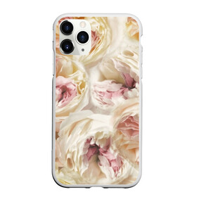 Чехол для iPhone 11 Pro матовый с принтом Нежные Пионы в Петрозаводске, Силикон |  | букет | красивый | милый | пион | роза | розовый | розочка | свадебный | флористика | цветок | цветы