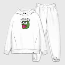 Мужской костюм хлопок OVERSIZE с принтом Pepe в Петрозаводске,  |  | bad | dab | frog | good | kek | make pepe great again | pepe | sad | sad frog | vote for pepe | кек | лягушка | мем | мемы | пепе | со смыслом | фрог