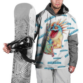 Накидка на куртку 3D с принтом Как приручить дракона в Петрозаводске, 100% полиэстер |  | dragon | how | to train | your | астрид | беззубик | викинги | всадник | дракон | как | ночная | олух | приручить | фурия | фэнтези