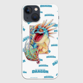 Чехол для iPhone 13 mini с принтом Как приручить дракона в Петрозаводске,  |  | dragon | how | to train | your | астрид | беззубик | викинги | всадник | дракон | как | ночная | олух | приручить | фурия | фэнтези