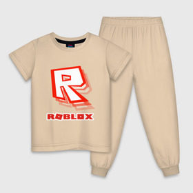 Детская пижама хлопок с принтом Roblox в Петрозаводске, 100% хлопок |  брюки и футболка прямого кроя, без карманов, на брюках мягкая резинка на поясе и по низу штанин
 | play | roblox | детская | для детей | игра | онлайн | ребенку | роблокс | роболкс | симулятор