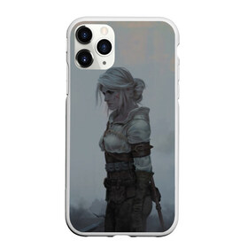 Чехол для iPhone 11 Pro матовый с принтом Сири в Петрозаводске, Силикон |  | ciri | geralt | wild hunt | witcher | ведьмак | геральт | дикая охота | цири