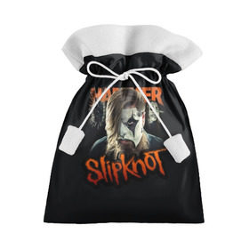 Подарочный 3D мешок с принтом Slipknot в Петрозаводске, 100% полиэстер | Размер: 29*39 см | Тематика изображения на принте: 