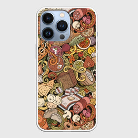 Чехол для iPhone 13 Pro с принтом Русская еда в Петрозаводске,  |  | caviar | donuts | food | mushrooms | national | pancakes | russia | russian | vegetables | vodka | wooden | блины | борщ | водка | горох | грибы | еда | икра | каша | колбаса | кухня | лук | национальная | овощи | огурцы | пельмени | помидоры | пш