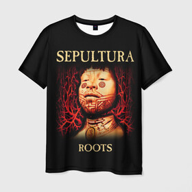 Мужская футболка 3D с принтом Sepultura в Петрозаводске, 100% полиэфир | прямой крой, круглый вырез горловины, длина до линии бедер | sepultura | грув метал | группы | дэт метал | метал | музыка | рок | трэш метал
