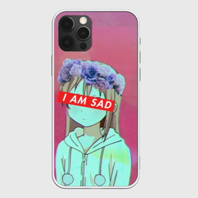 Чехол для iPhone 12 Pro Max с принтом Sadness в Петрозаводске, Силикон |  | anime | cartoon | girl | girls | sad | sadness | trend | vaporwave | аниме | грусть | девушки | мультики | мультфильмы | тренды