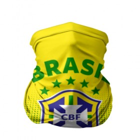Бандана-труба 3D с принтом Бразилия в Петрозаводске, 100% полиэстер, ткань с особыми свойствами — Activecool | плотность 150‒180 г/м2; хорошо тянется, но сохраняет форму | brasil | brazil | бразилия | бразильская сборная | сборная бразилии | сборная бразилии по футболу | сборные | форма | футбол | футбольные сборные | чемпиона | чемпионат мира